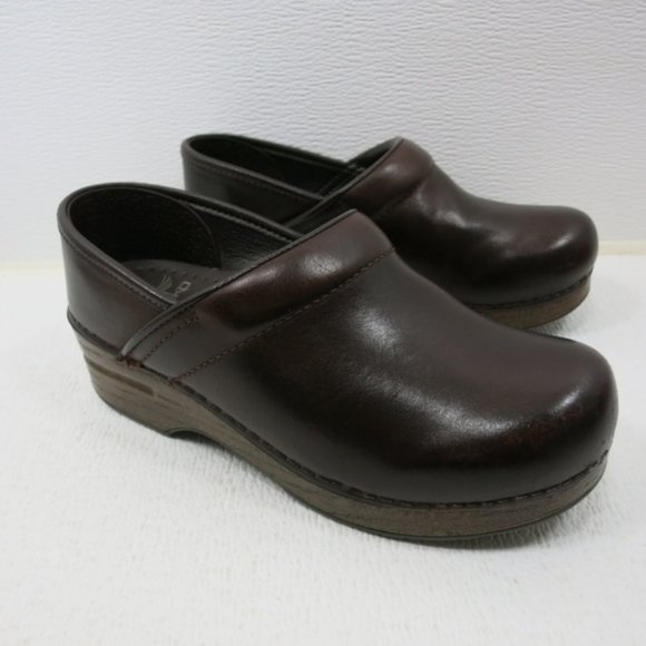 Dansko Polish Leather Professional Clogs Shoes 37 - Picture 5 of 6